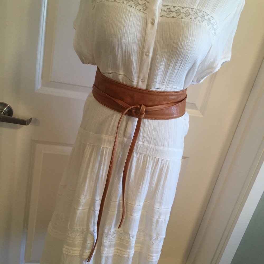 Cream dress